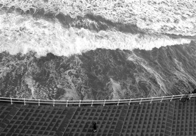 Playa de San Lorenzo, Gijn, Asturias.