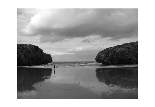 Playa de Cuevas del Mar, Llanes, Asturias.