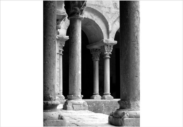 Claustro de la Catedral de Gerona, Cataluña.